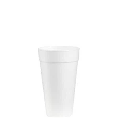 Dart 20J16 CPC 20 oz Tall Foam Cup, White, 500PK 20J16 (B)
